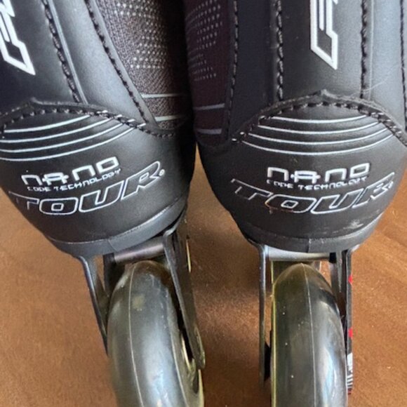 Tour FB-225 Nano Tech In Line Skates Youth Adjustable Size 1-4 Tri Coil System - Picture 10 of 14